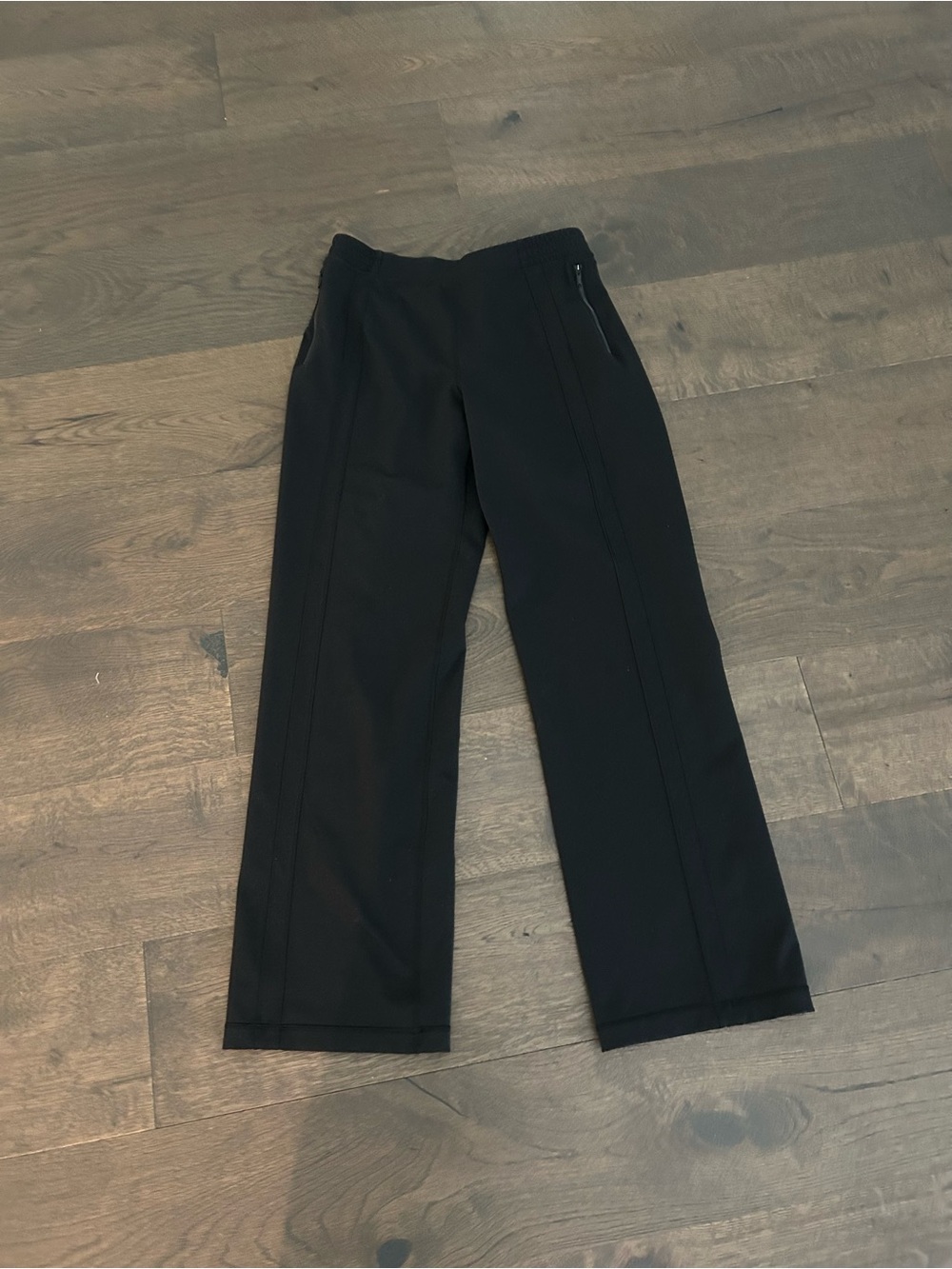 Lululemon Women’s Black Performance Pants‎ Mid Weight Straight Leg Pants M - Picture 7 of 10